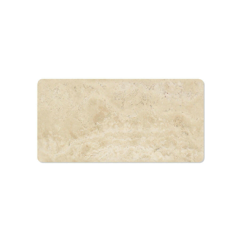 3x6 Durango Cream Travertine Tumbled Tile - American Tile Depot