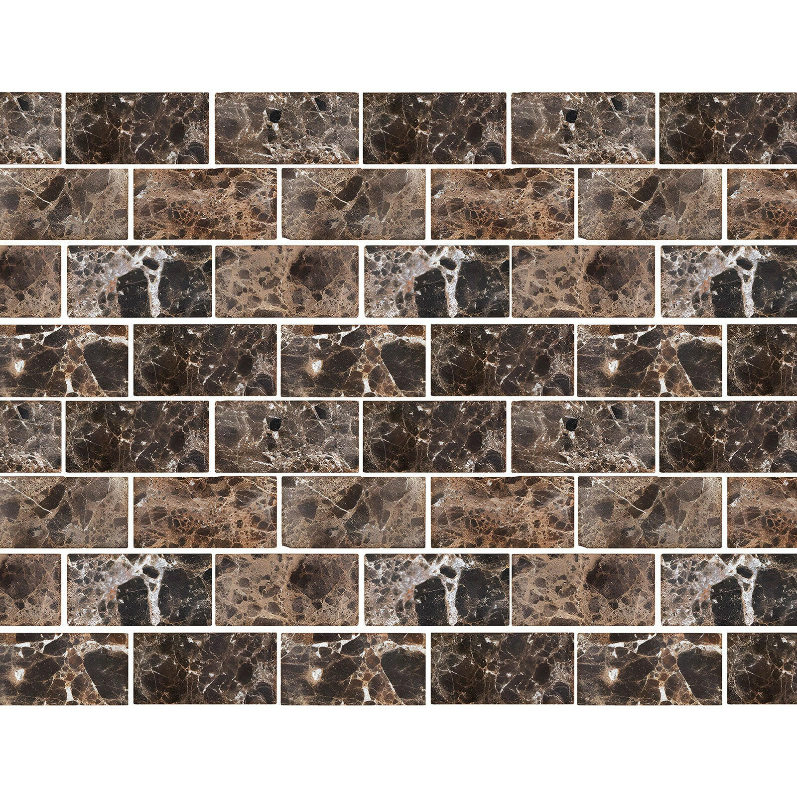 3x6 Emperador Dark Marble Tumbled Tile 3x6 Emperador Dark Marble Tumbled Tile - American Tile Depot