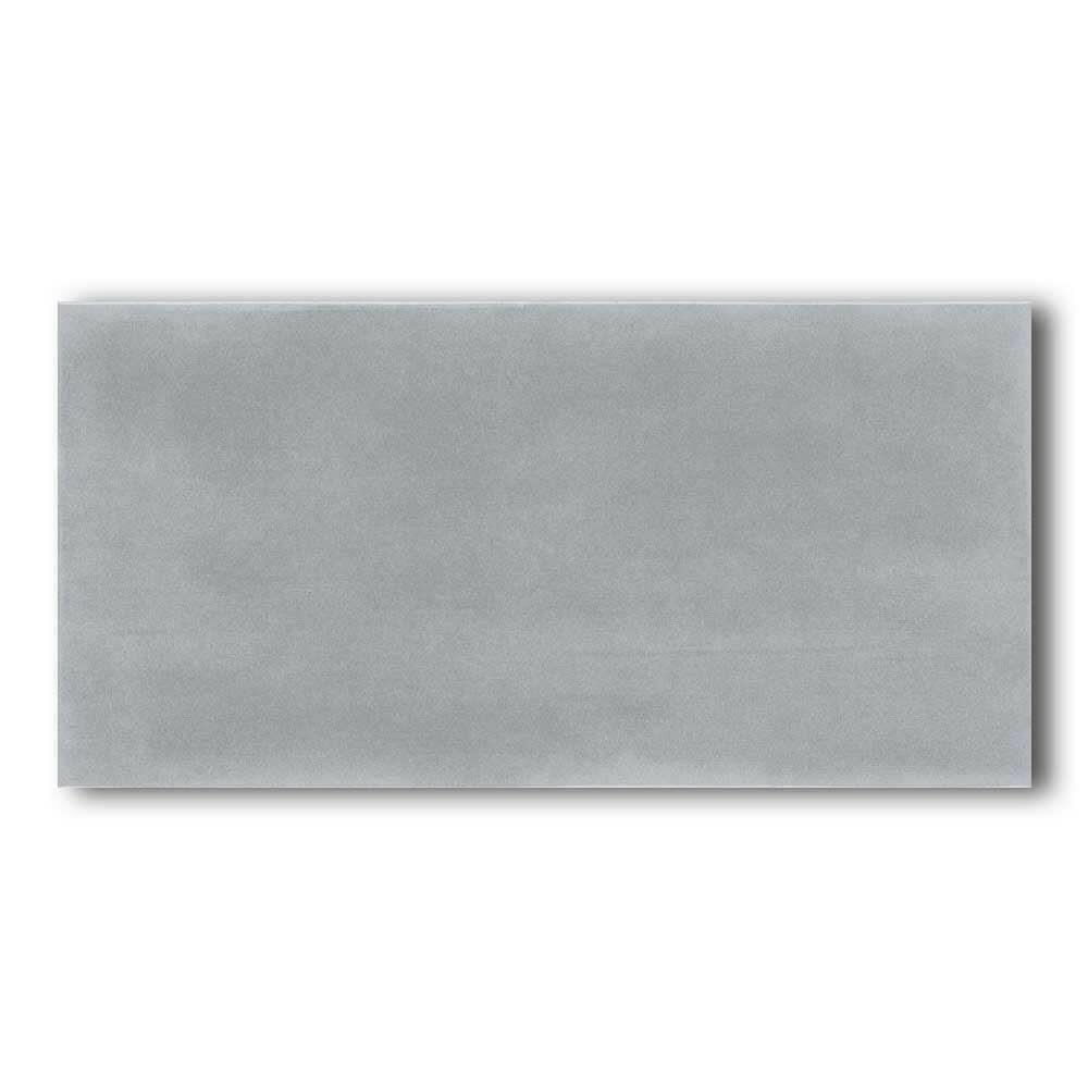 3x6 Faience Taupe Concrete Look Glossy Ceramic Wall Tile