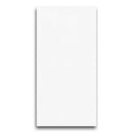 3x6 Faience White Concrete Look Glossy Ceramic Wall Tile - American Tile Depot
