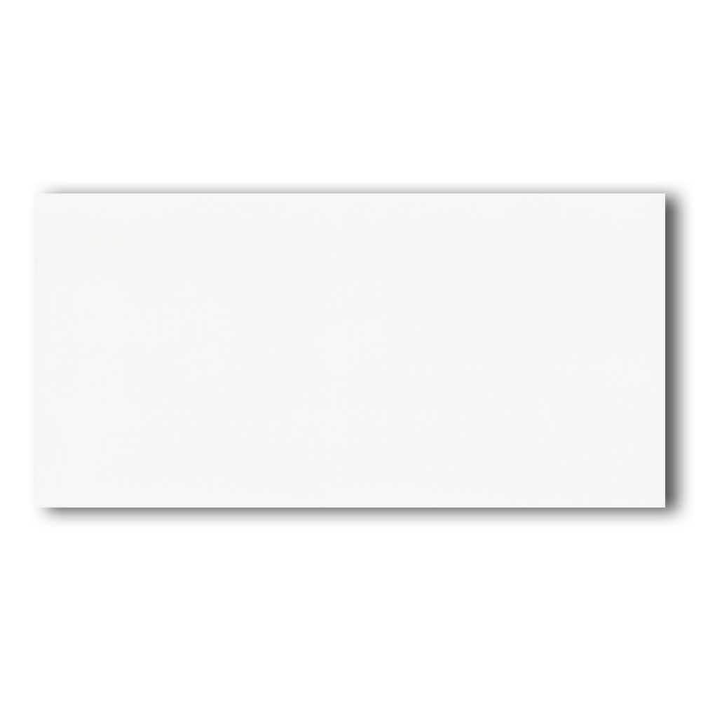 3x6 Faience White Concrete Look Glossy Ceramic Wall Tile 3x6 Faience White Concrete Look Glossy Ceramic Wall Tile - American Tile Depot