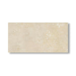 3x6 Ivory Travertine Filled & Honed Tile - American Tile Depot