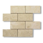 3x6 Ivory Travertine Filled & Honed Tile - American Tile Depot