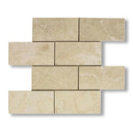3x6 Ivory Travertine Filled & Honed Tile - American Tile Depot