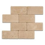 3x6 Ivory Travertine Tumbled Tile 3x6 Ivory Travertine Tumbled Tile - American Tile Depot