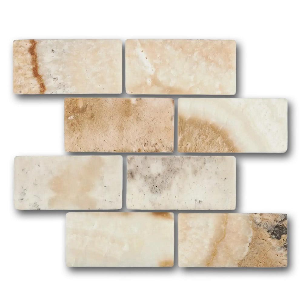 3x6 Latravonya Travertine Tumbled Tile 3x6 Latravonya Travertine Tumbled Tile - American Tile Depot