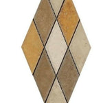 3x6 Mixed Travertine Diamond Honed & Beveled Mosaic Tile 3x6 Mixed Travertine Diamond Honed & Beveled Mosaic Tile - American Tile Depot