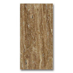 3x6 Noce Exotic Travertine (Vein-Cut) Unfilled & Brushed Tile 3x6 Noce Exotic Travertine (Vein-Cut) Unfilled & Brushed Tile - American Tile Depot
