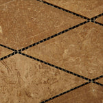 3x6 Noce Travertine Diamond Honed & Beveled Mosaic Tile 3x6 Noce Travertine Diamond Honed & Beveled Mosaic Tile - American Tile Depot