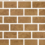 3x6 Noce Travertine Filled & Honed Tile 3x6 Noce Travertine Filled & Honed Tile - American Tile Depot