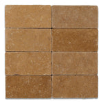 3x6 Noce Travertine Tumbled Tile 3x6 Noce Travertine Tumbled Tile - American Tile Depot