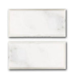 3x6 Oriental White / Asian Statuary Polished & Beveled Tile 3x6 Oriental White / Asian Statuary Polished & Beveled Tile - American Tile Depot