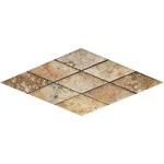 3x6 Scabos Travertine Diamond / Rhomboid Polished & Beveled Mosaic Tile 3x6 Scabos Travertine Diamond / Rhomboid Polished & Beveled Mosaic Tile - American Tile Depot