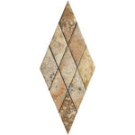 3x6 Scabos Travertine Diamond / Rhomboid Polished & Beveled Mosaic Tile 3x6 Scabos Travertine Diamond / Rhomboid Polished & Beveled Mosaic Tile - American Tile Depot