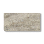 3x6 Silver Travertine Tumbled Tile - American Tile Depot