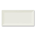 3x6 Biscuit Beveled Glossy