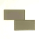 3x6 Taupe Glass Subway Tile - Rainbow Series 3x6 Taupe Glass Subway Tile - Rainbow Series - American Tile Depot
