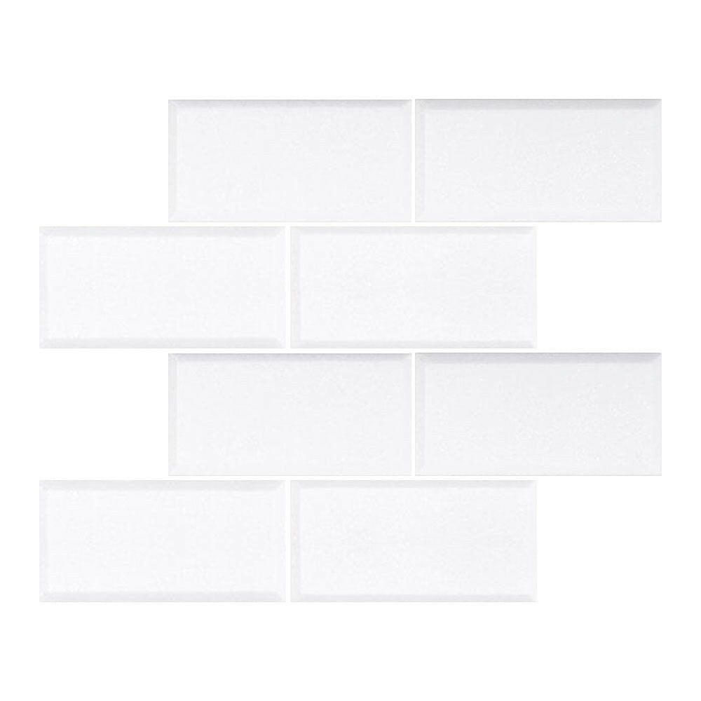 3x6 Thassos White Marble Polished & Beveled Tile 3x6 Thassos White Marble Polished & Beveled Tile - American Tile Depot
