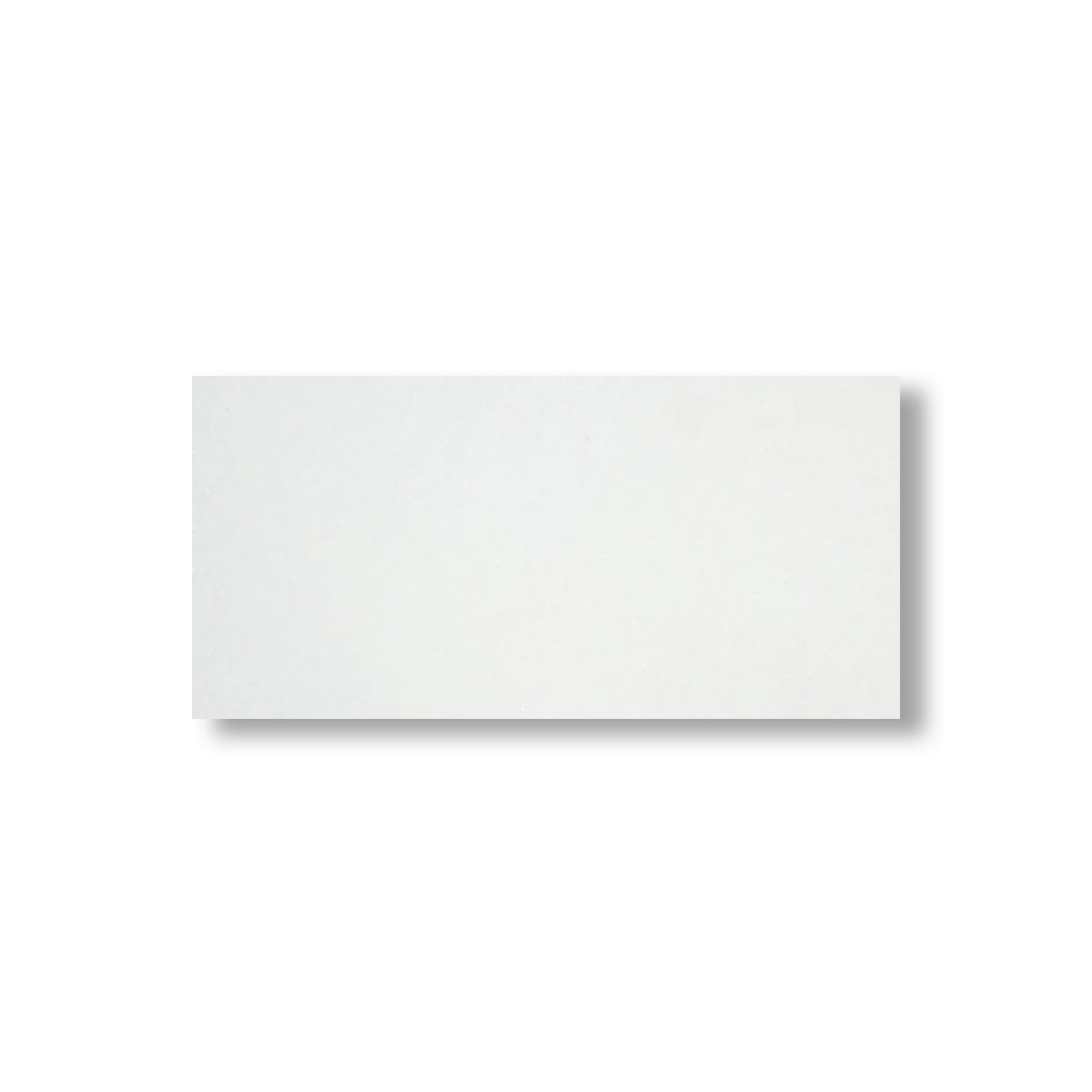 CLEARANCE - 3x6 Thassos White Marble Honed Tile - American Tile Depot