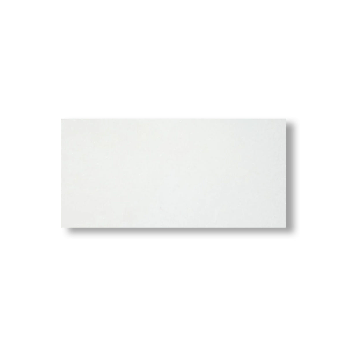 CLEARANCE - 3x6 Thassos White Marble Honed Tile - American Tile Depot