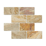 3x6 Valencia Travertine Tumbled Tile 3x6 Valencia Travertine Tumbled Tile - American Tile Depot