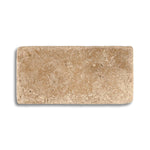 3x6 Walnut Travertine Tumbled Tile - American Tile Depot