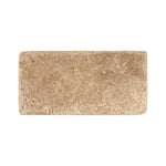 3x6 Walnut Travertine Tumbled Tile - American Tile Depot