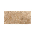 3x6 Walnut Travertine Tumbled Tile - American Tile Depot
