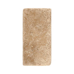 3x6 Walnut Travertine Tumbled Tile - American Tile Depot