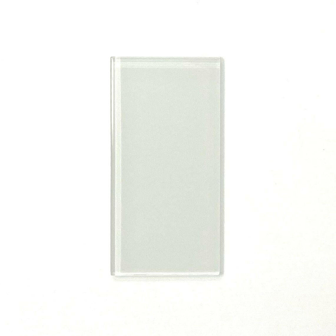 3x6 White Glass Subway Tile - Rainbow Series 3x6 White Glass Subway Tile - Rainbow Series - American Tile Depot