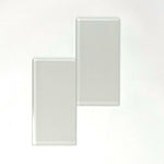 3x6 White Glass Subway Tile - Rainbow Series 3x6 White Glass Subway Tile - Rainbow Series - American Tile Depot