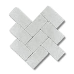 3x6 White Pearl / Botticino Marble Tumbled Tile 3x6 White Pearl / Botticino Marble Tumbled Tile - American Tile Depot
