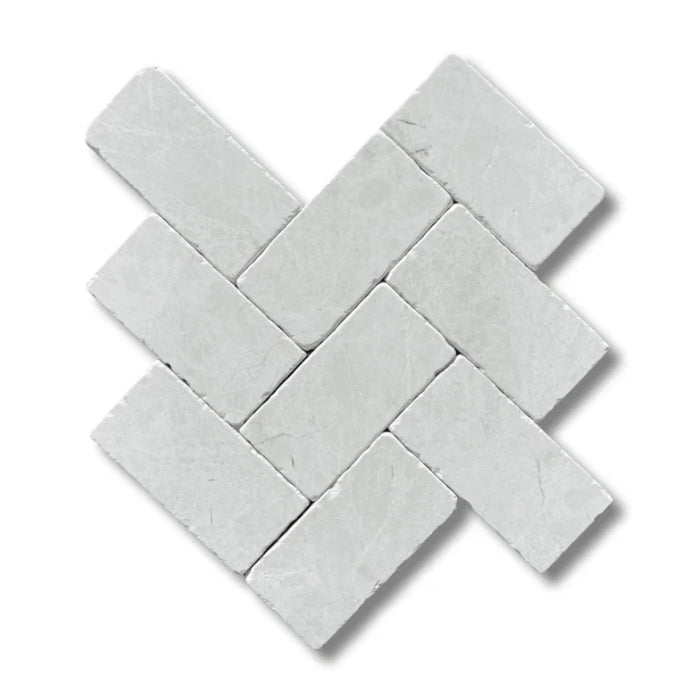 3x6 White Pearl / Botticino Marble Tumbled Tile 3x6 White Pearl / Botticino Marble Tumbled Tile - American Tile Depot