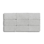 3x6 White Pearl / Botticino Marble Tumbled Tile 3x6 White Pearl / Botticino Marble Tumbled Tile - American Tile Depot
