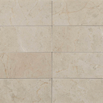 3x6 Crema Marfil Marble Polished Tile - American Tile Depot