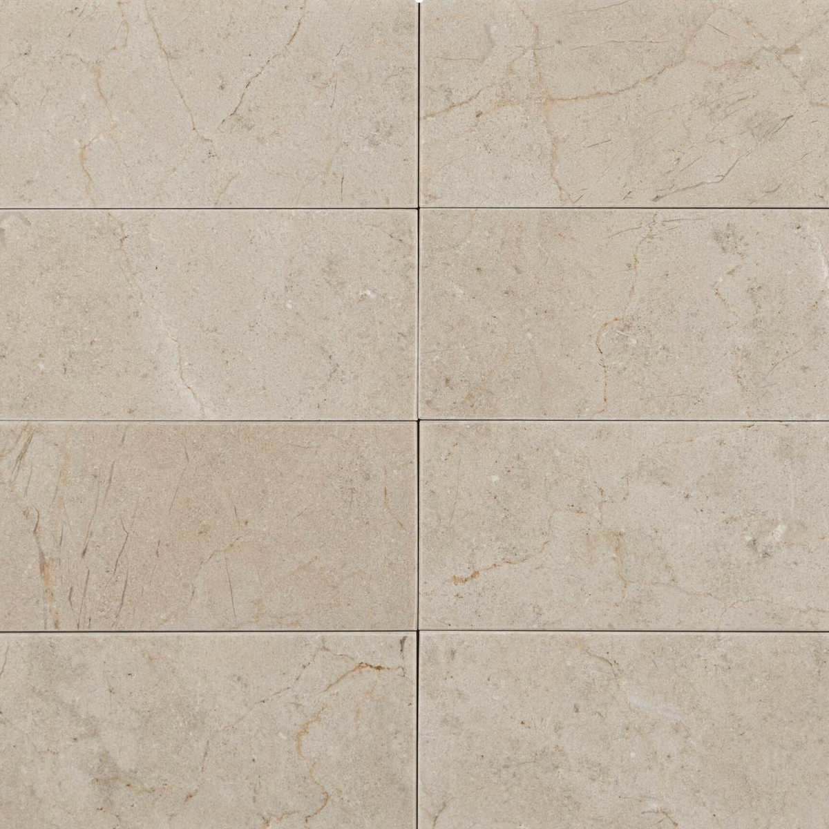 3x6 Crema Marfil Marble Polished Tile - American Tile Depot