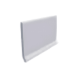 3x6 Palette White Ice Matte Solid Color Ceramic Cove Base 3x6 Palette White Ice Matte Solid Color Ceramic Cove Base - American Tile Depot