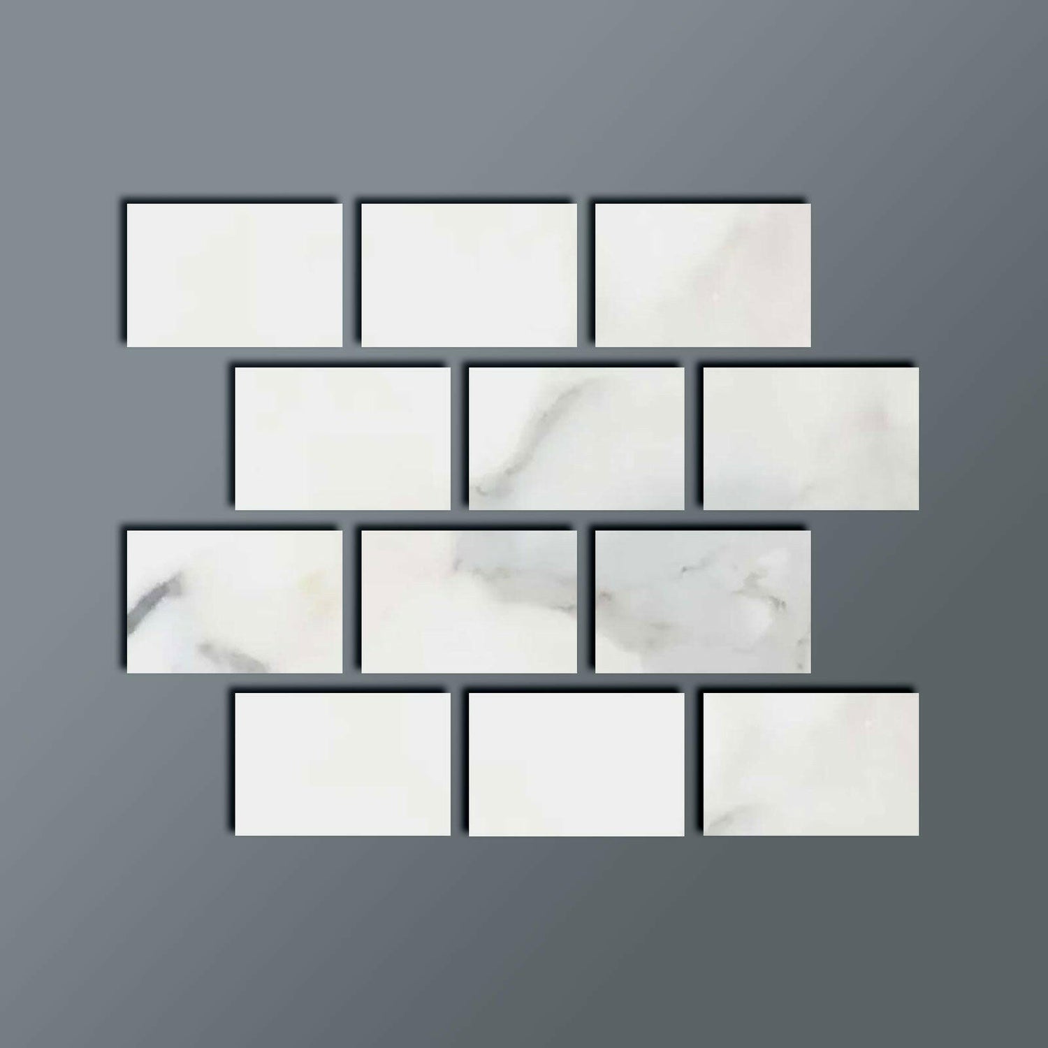 4 X 6 Calacatta Oliva Marble Honed Tile-American Tile Depot