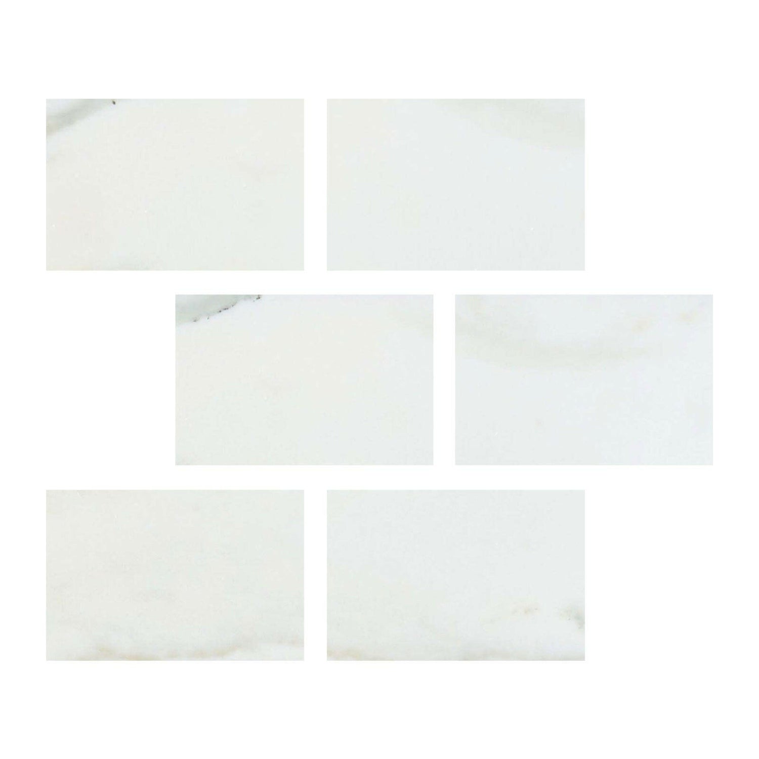 4 X 6 Calacatta Oliva Marble Polished Tile-American Tile Depot