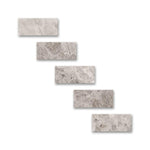 4 X 6 Tundra Gray (Atlantic Gray) Marble Polished Tile-American Tile Depot