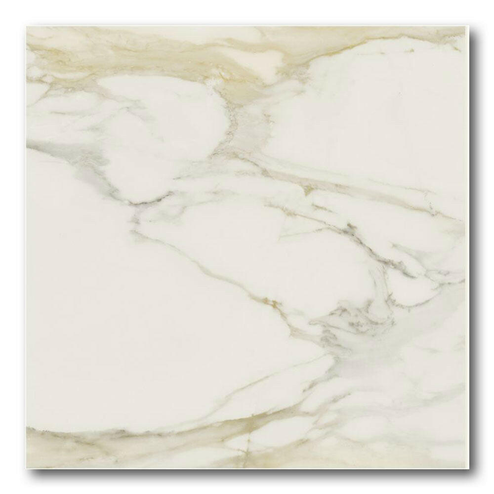 48x48 Solviera Calacatta Gold Matte Marble Look Porcelain Tile