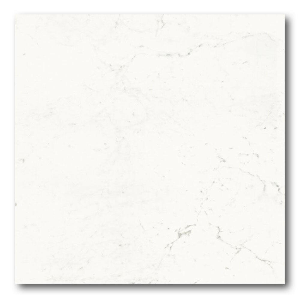 48x48 Botryna Carrara Nat Matte Marble Look Porcelain Tile
