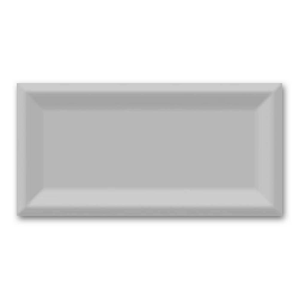 4×10 Strata Tender Gray Beveled Glossy Ceramic Wall Tile 4×10 Strata Tender Gray Beveled Glossy Ceramic Wall Tile - American Tile Depot