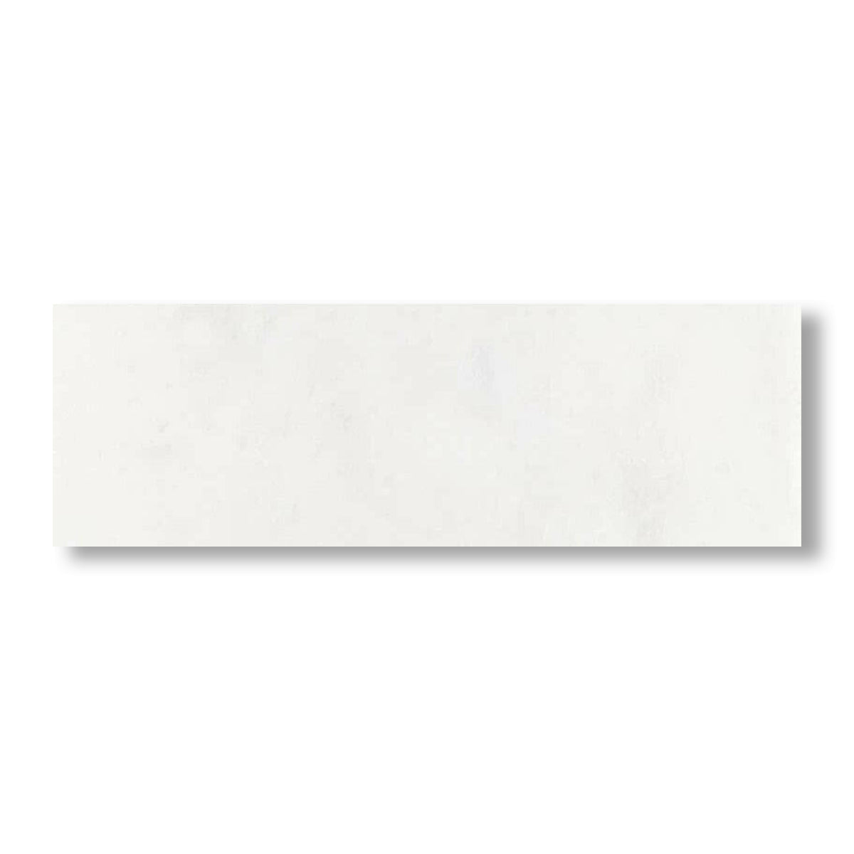 4x12 Afyon White Marble Polished Tile - American Tile Depot