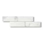 4x12 Bianco Congelato Dolomite Leathered Tile - American Tile Depot