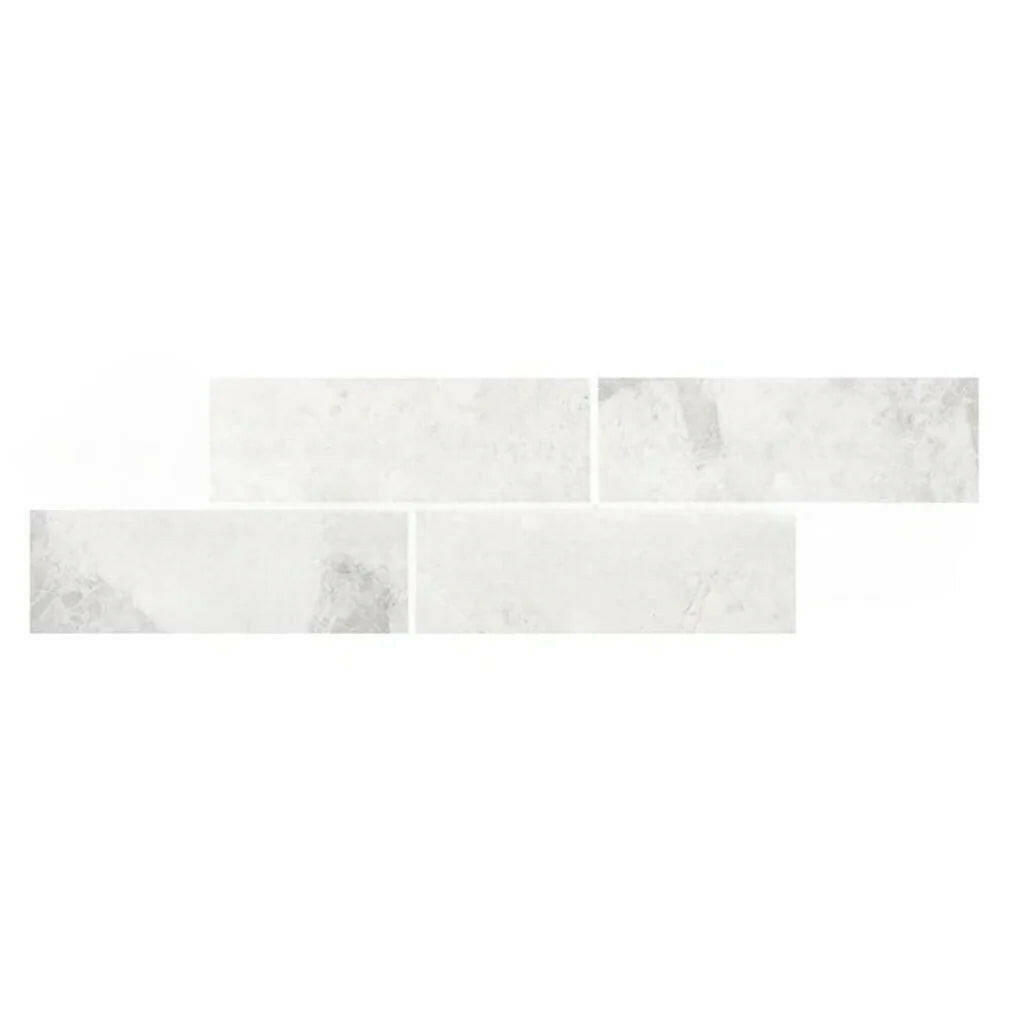 4x12 Bianco Congelato Dolomite Leathered Tile 4x12 Bianco Congelato Dolomite Leathered Tile - American Tile Depot