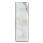 4x12 Calacatta Gold Marble Polished & Beveled Tile - American Tile Depot