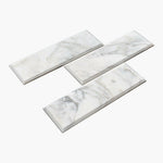 4x12 Calacatta Oliva Marble Honed & Beveled Tile 4x12 Calacatta Oliva Marble Honed & Beveled Tile - American Tile Depot