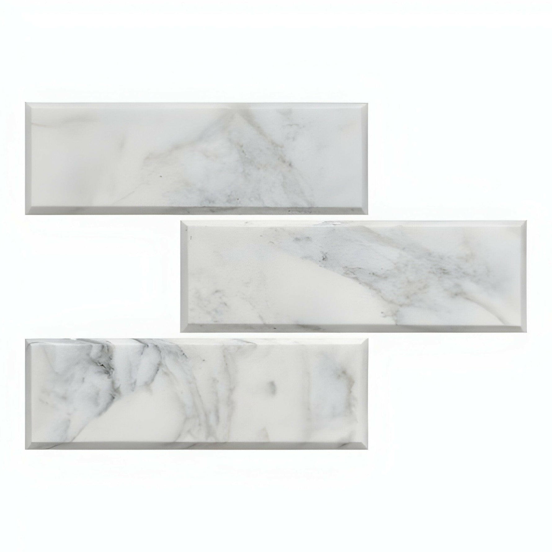 4x12 Calacatta Oliva Marble Honed & Beveled Tile 4x12 Calacatta Oliva Marble Honed & Beveled Tile - American Tile Depot