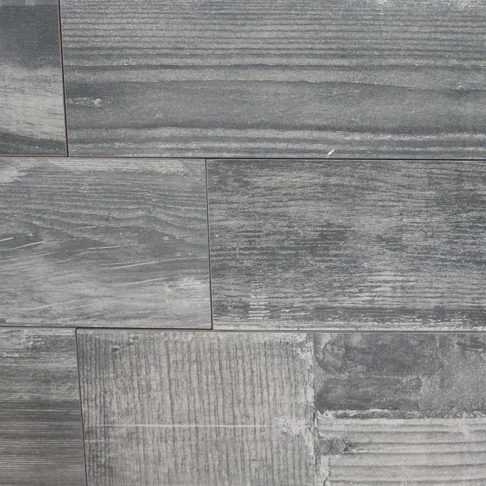 4x12 Cassero Carbone Natural Wood Grain Look Porcelain Tile